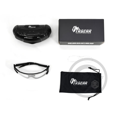 APS TRGear TG02 Protective Eyewear - Blue Lens ( PE-BL )