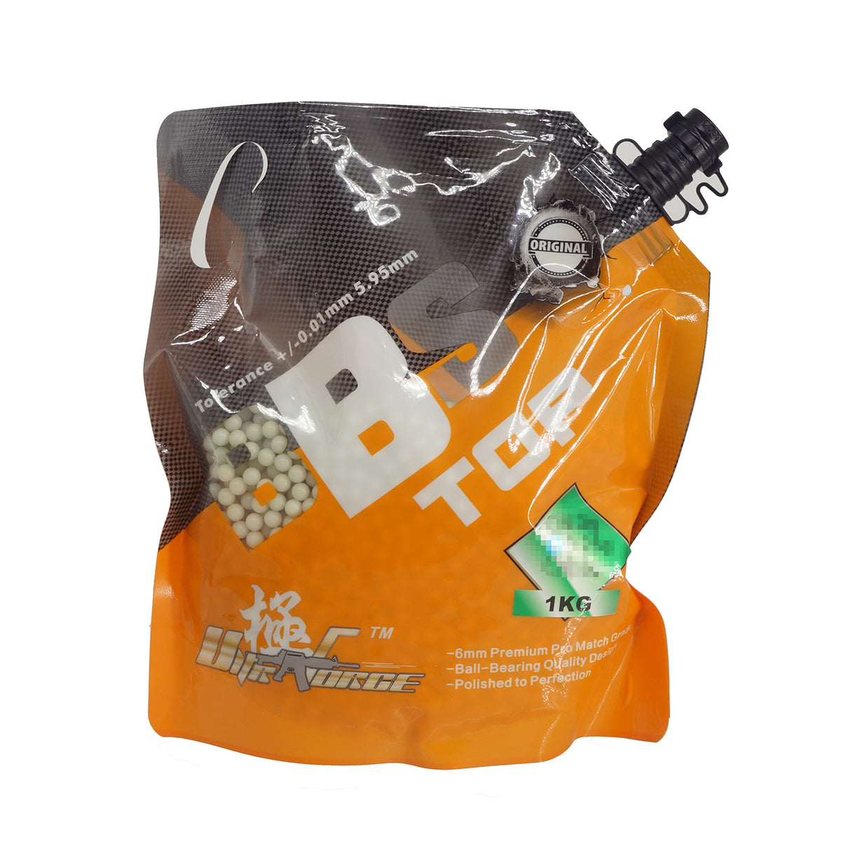 Ultraforce Airsoft Top BB Bullets 0.25G 1KG Bag  (Luminous)