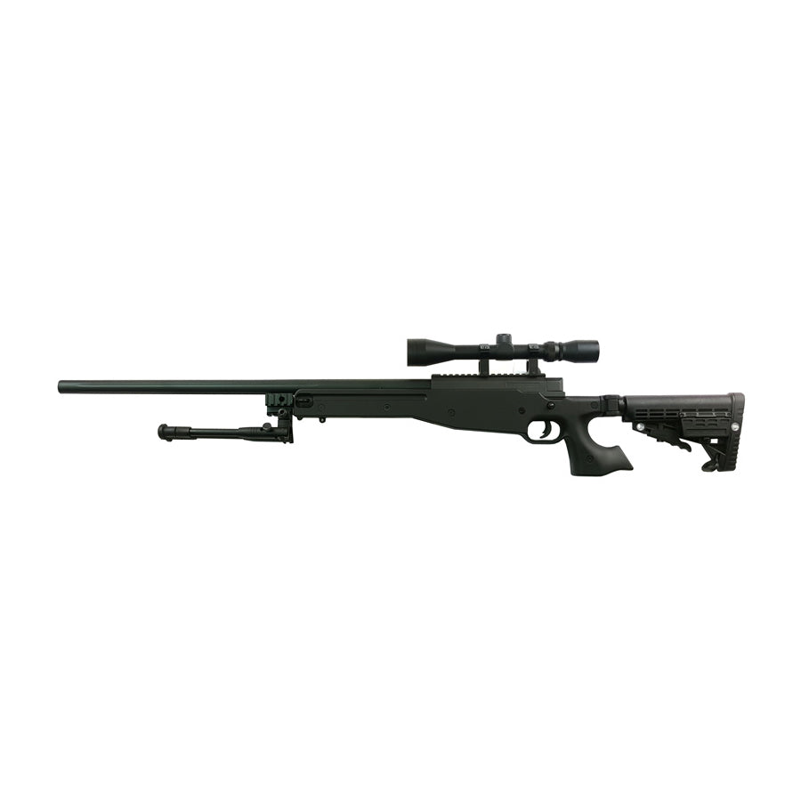 WELL L96 Bolt Action Sniper Rifle w/Scope and Bipod ( WELL-MB14D ) – 18 ...