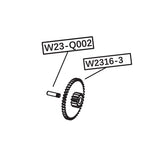 WELL Pro Replacement Gear for WE23 Minigun AEG ( WP-W23-002 )