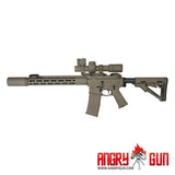 Angry Gun KAC KS1 MWS GBB Conversion Kit Standard Ver. Cerakote FDE