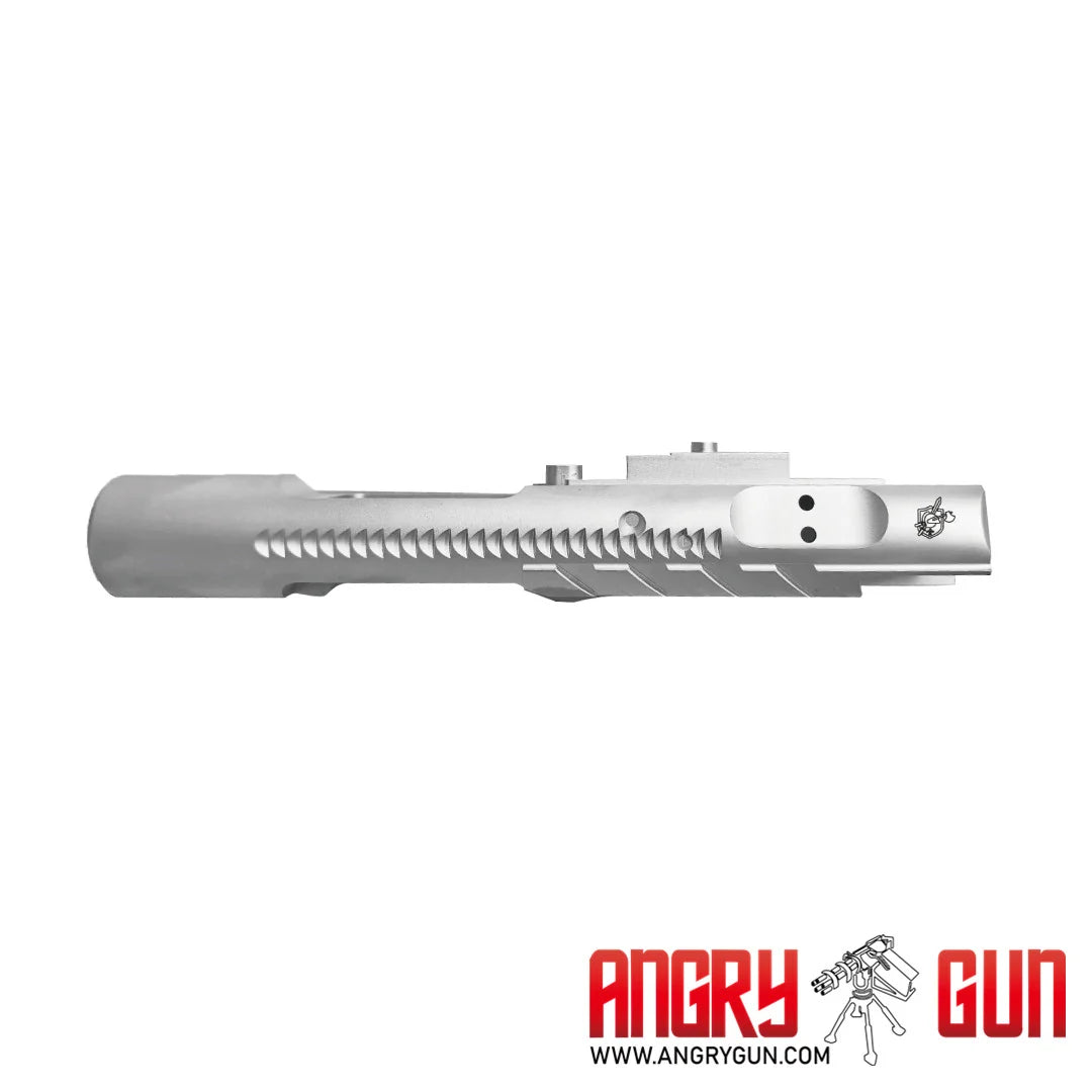 Angry Gun KAC Steel Chrome Sand Cutter Bolt Carrier for Marui MWS M4 GBB